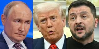 Trump Putin Zelenski